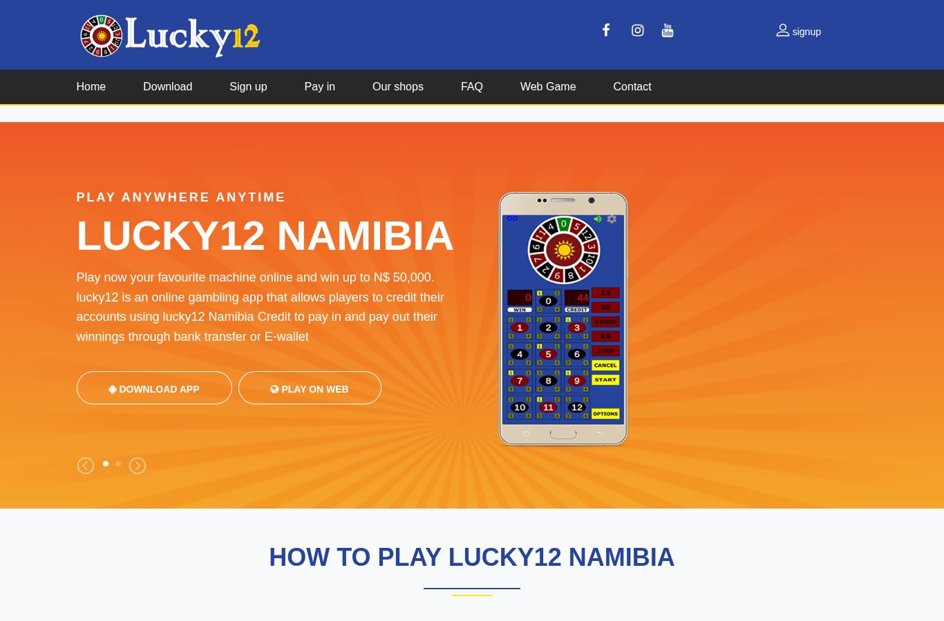 Lucky12 observed domain view