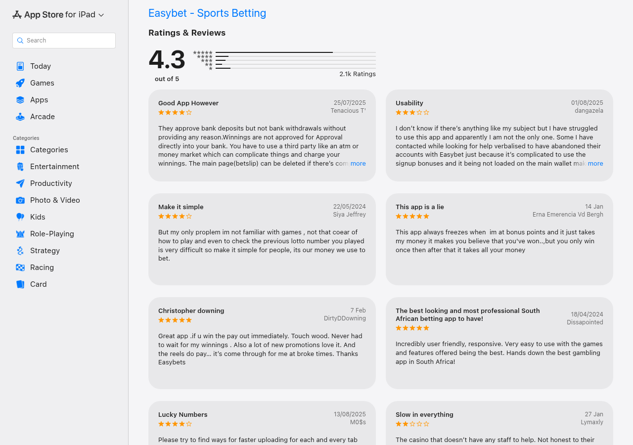 Capture of app-user review context containing withdrawal allegations